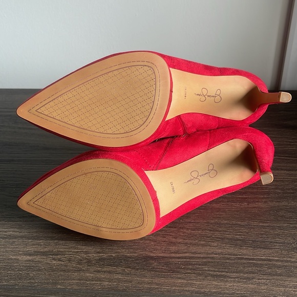 Jessica Simpson Wicked Red boots - Picture 6 of 7